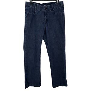 Lee Platinum label Size 10 Short Cadet Blue Dark Wash No Space/Gap Jeans Denim